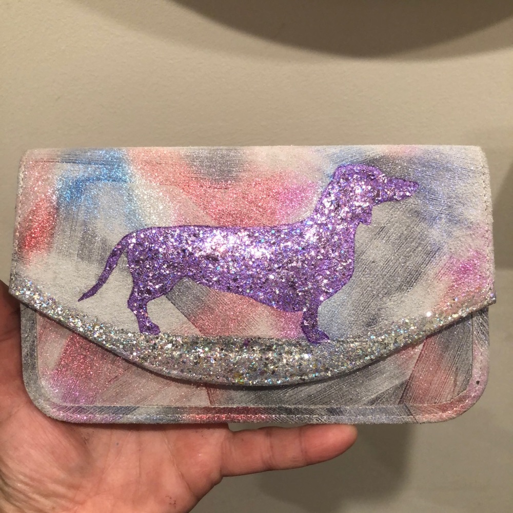Dachshund Leather Wallet